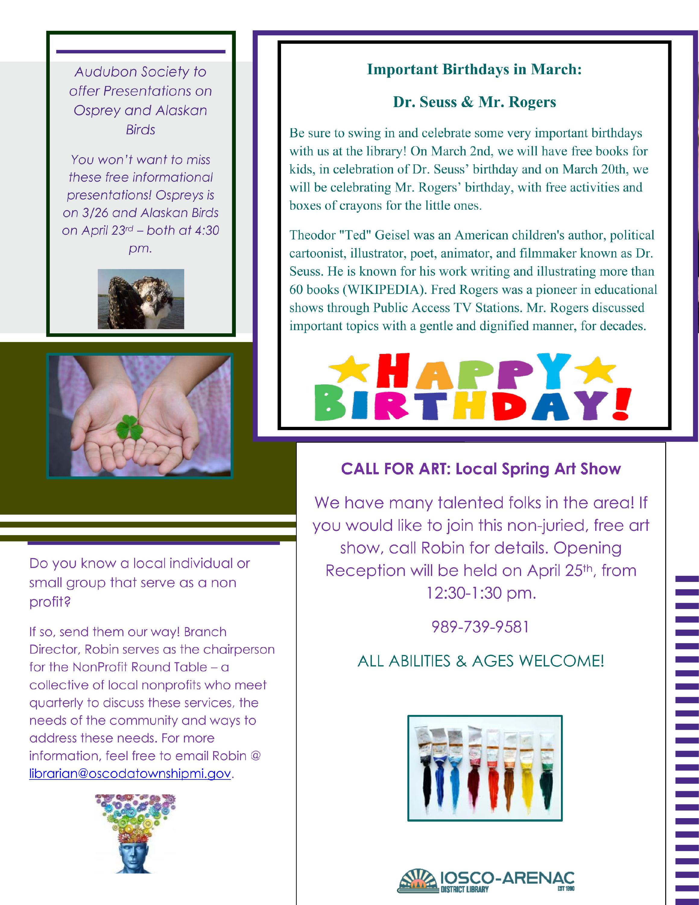March Newsletter 26